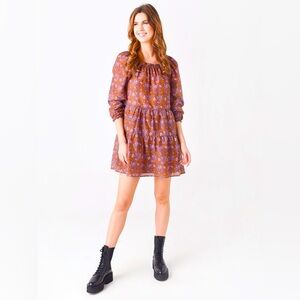 Xirena Dolly mini Dress silk cotton with pockets